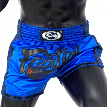 Fairtex BS1702 Шорты Тайский Бокс Синие